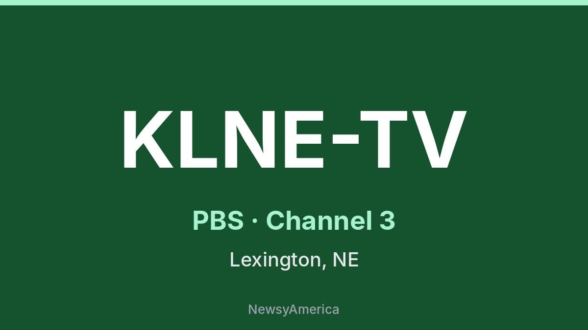 KLNE-TV – PBS 3 Lincoln
