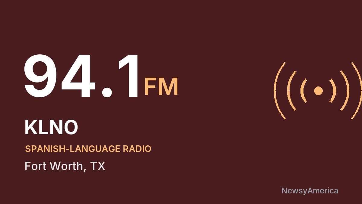 KLNO 94.1 FM – Fort Worth