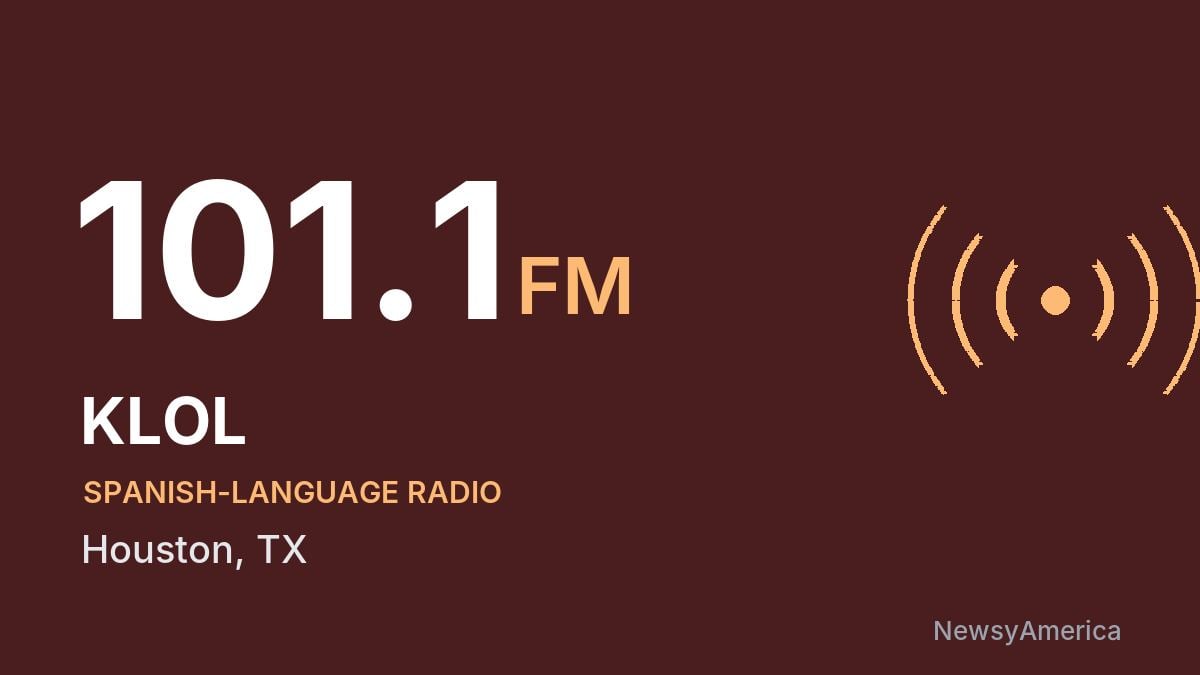 KLOL 101.1 FM – Houston