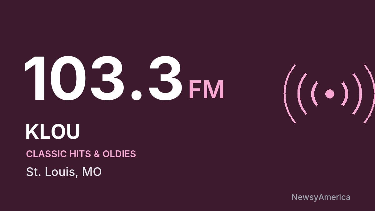 KLOU 103.3 FM – St. Louis