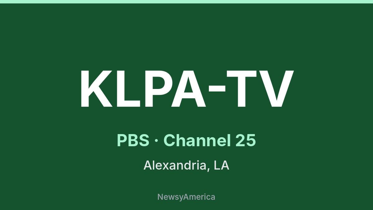 KLPA-TV – PBS 25 Alexandria