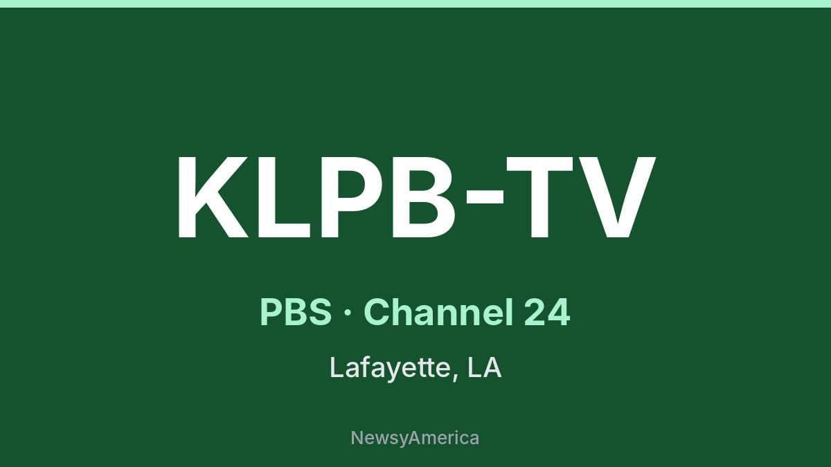 KLPB-TV – PBS 24 Lafayette