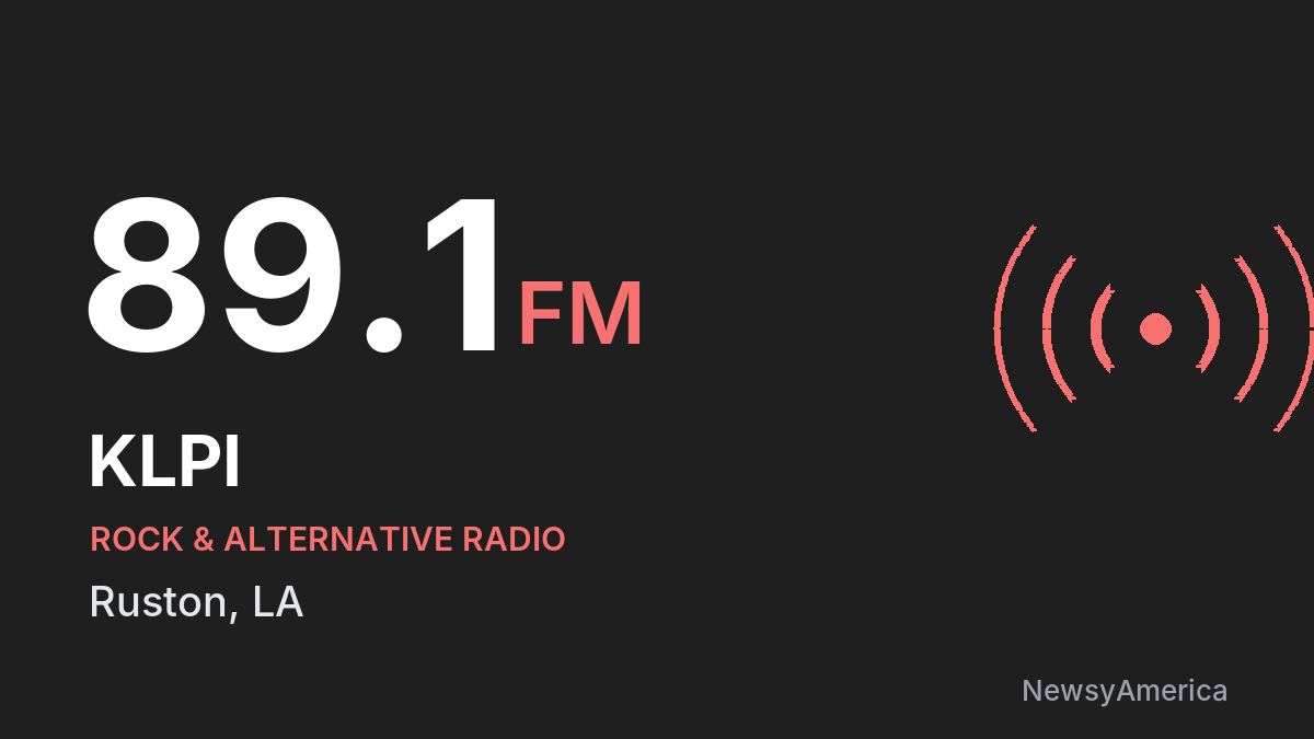 KLPI 89.1 FM – Ruston