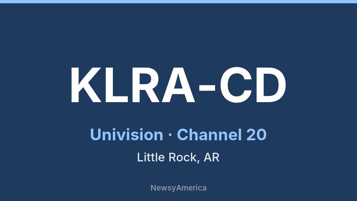KLRA-CD – Univision 20 Little Rock