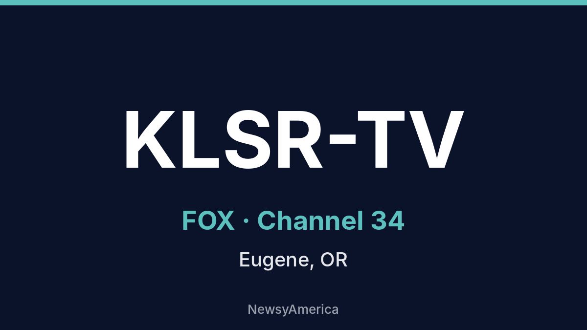 KLSR-TV – FOX 34 Eugene