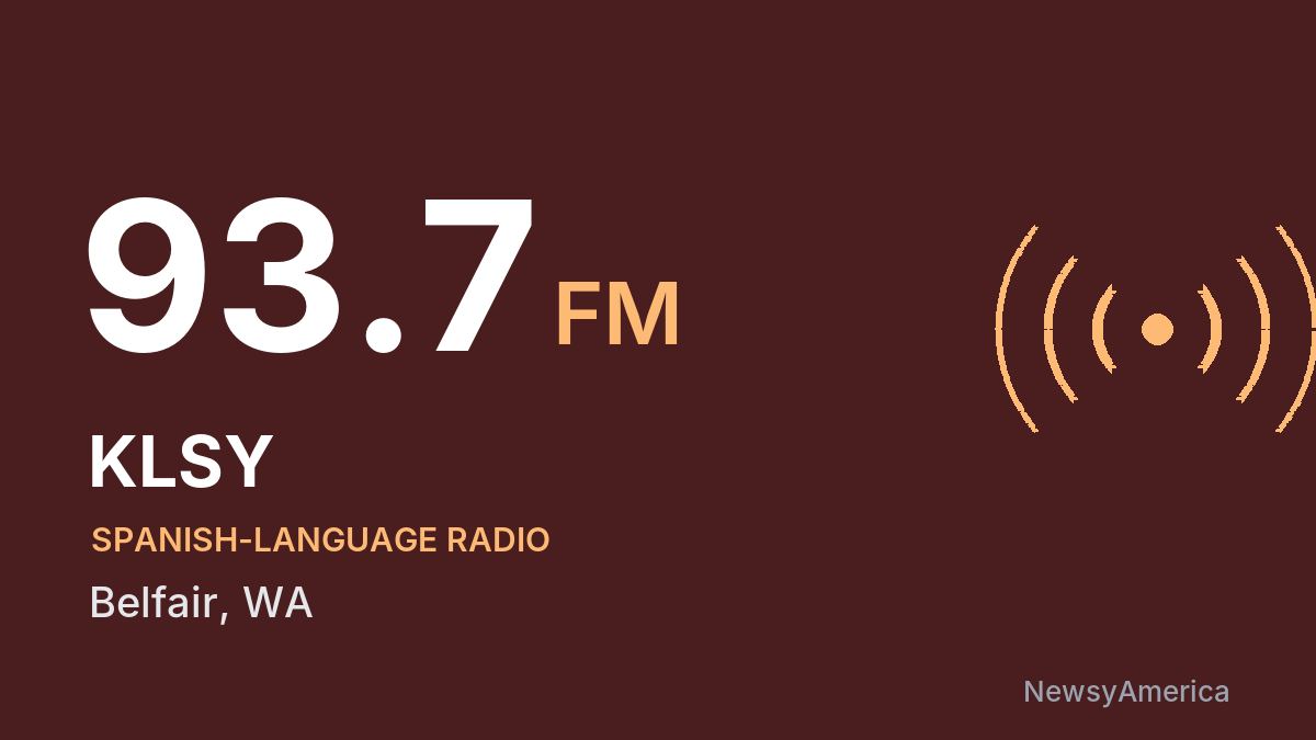 KLSY 93.7 FM – Belfair