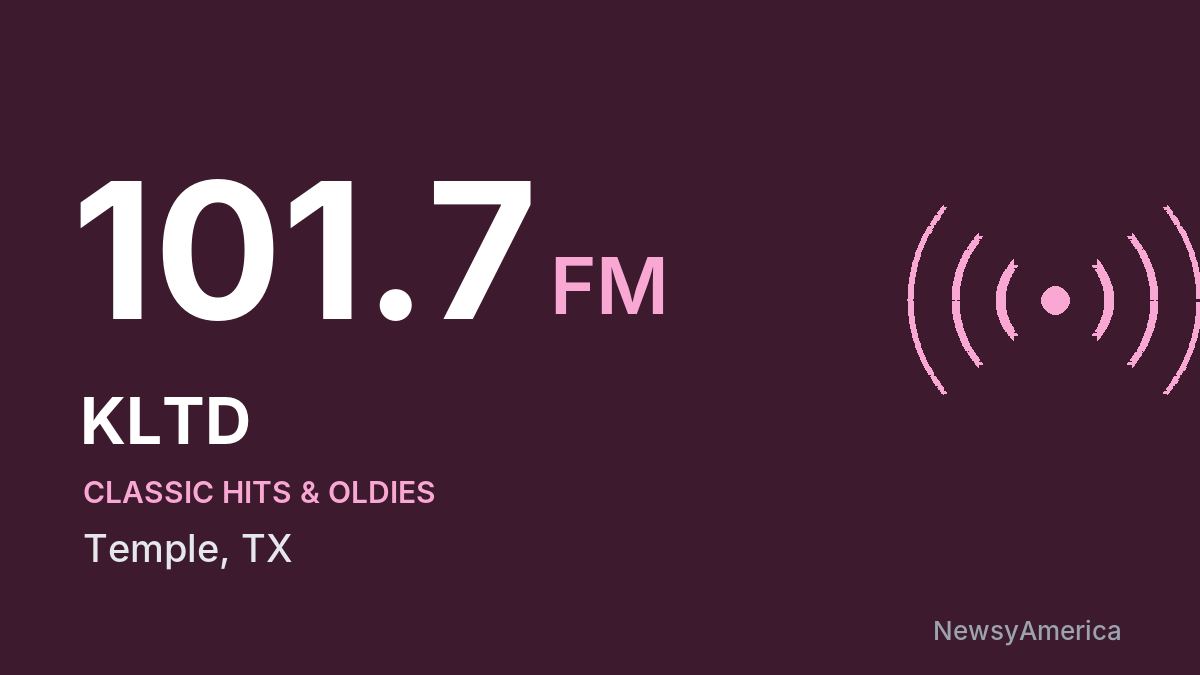 KLTD 101.7 FM – Temple