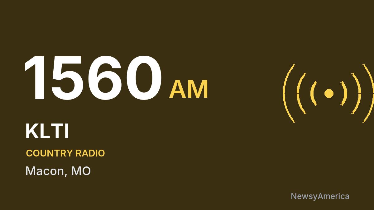 KLTI 1560 AM – Macon