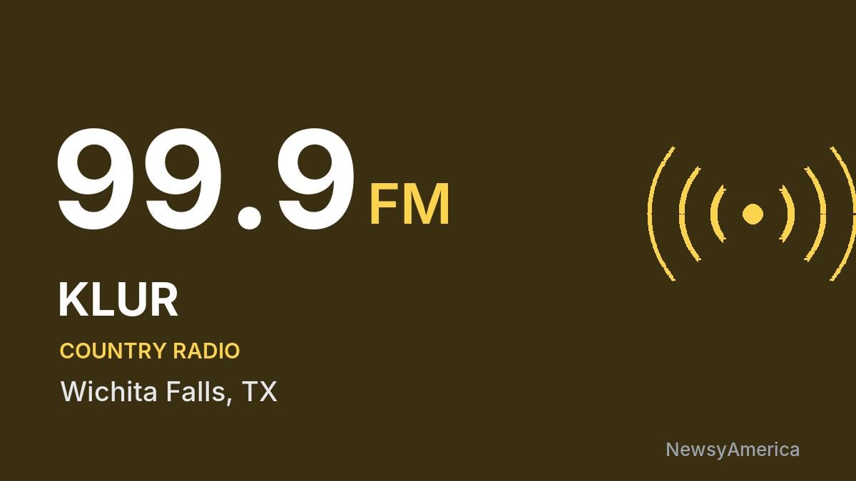 KLUR 99.9 FM – Wichita Falls