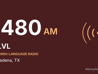KLVL 1480 AM, Pasadena, TX