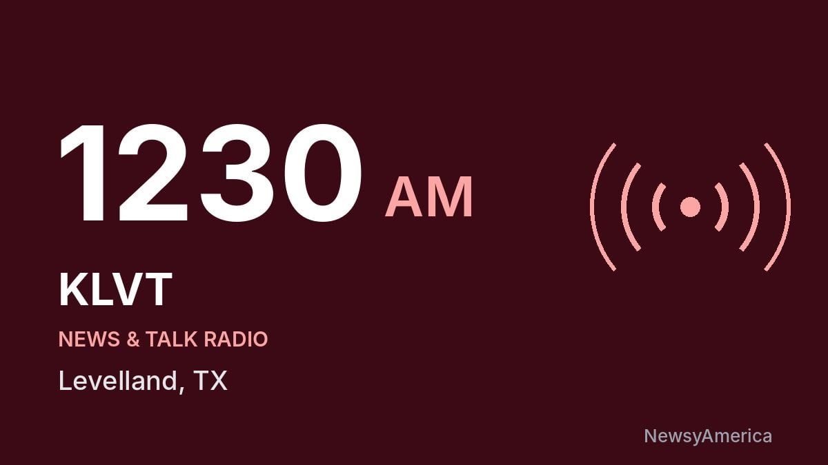 KLVT 1230 AM – Levelland