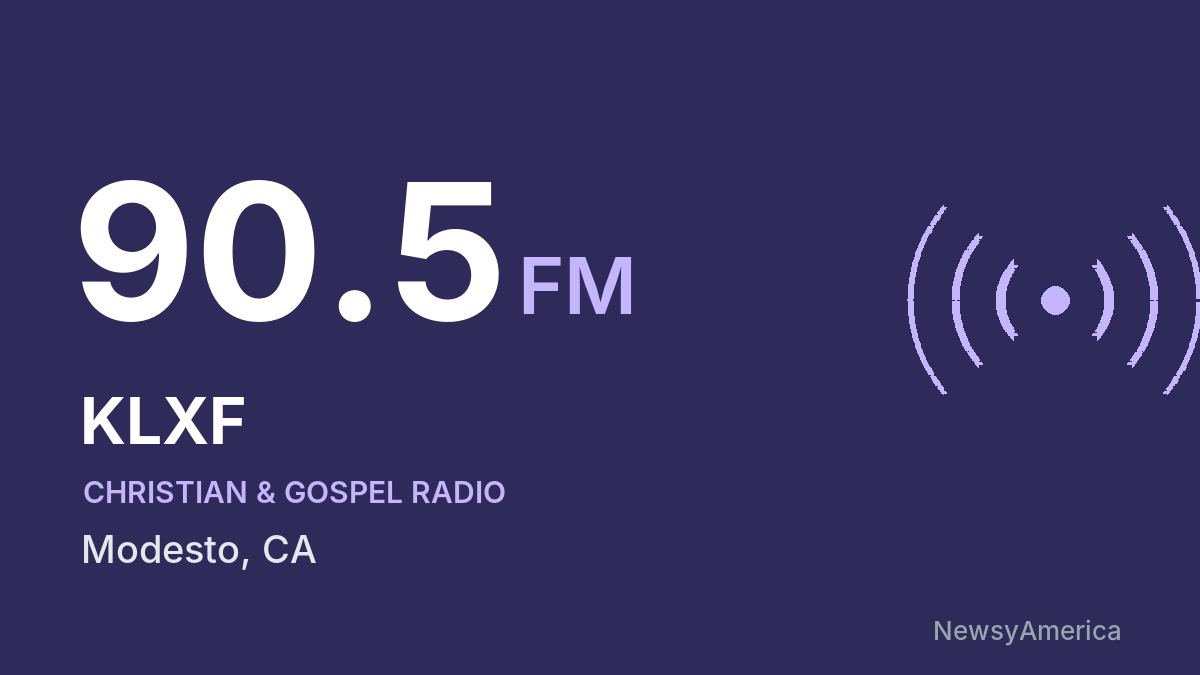 KLXF 90.5 FM – Modesto