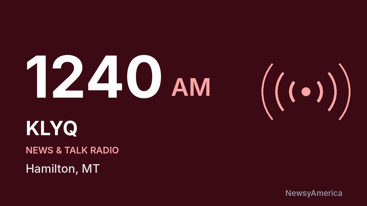 KLYQ 1240 AM – Hamilton