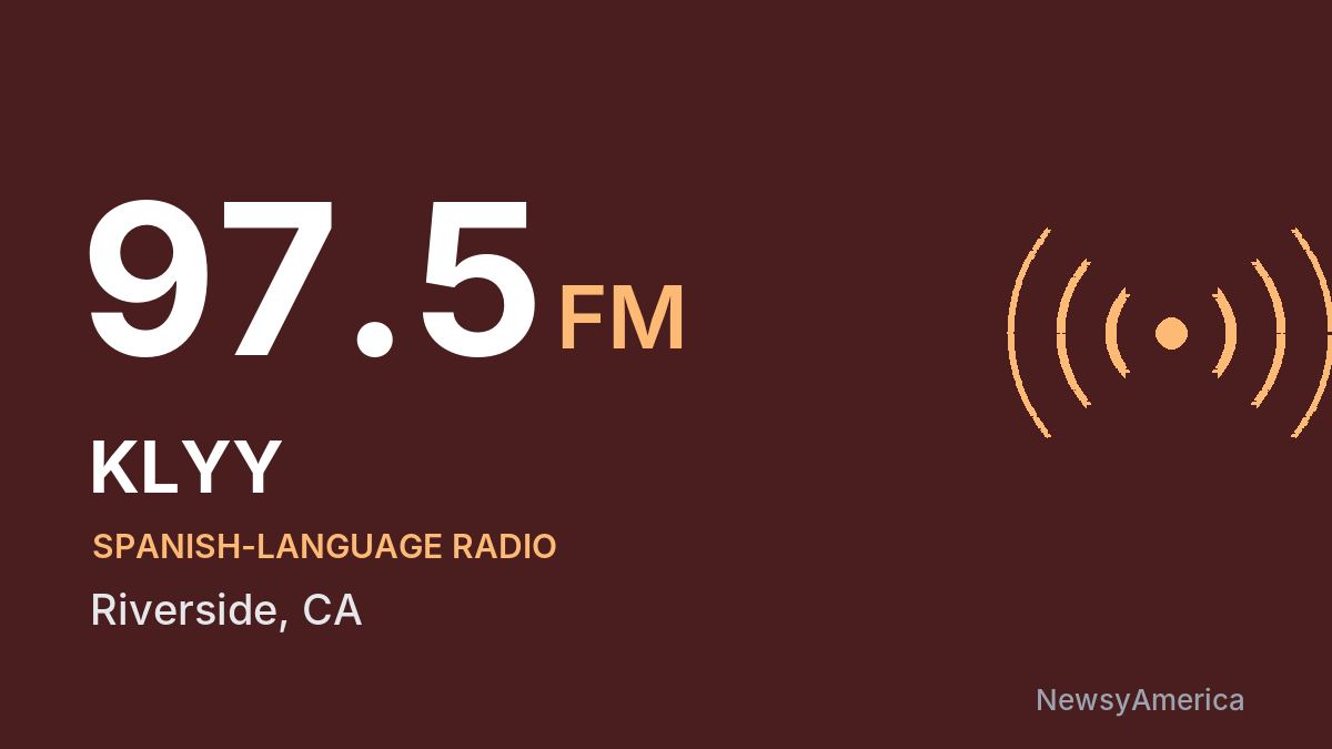 KLYY 97.5 FM – Riverside