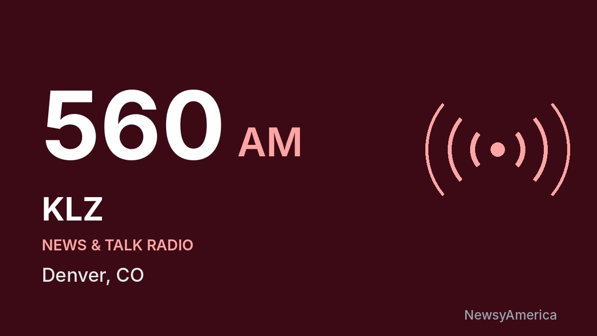 KLZ 560 AM – Denver