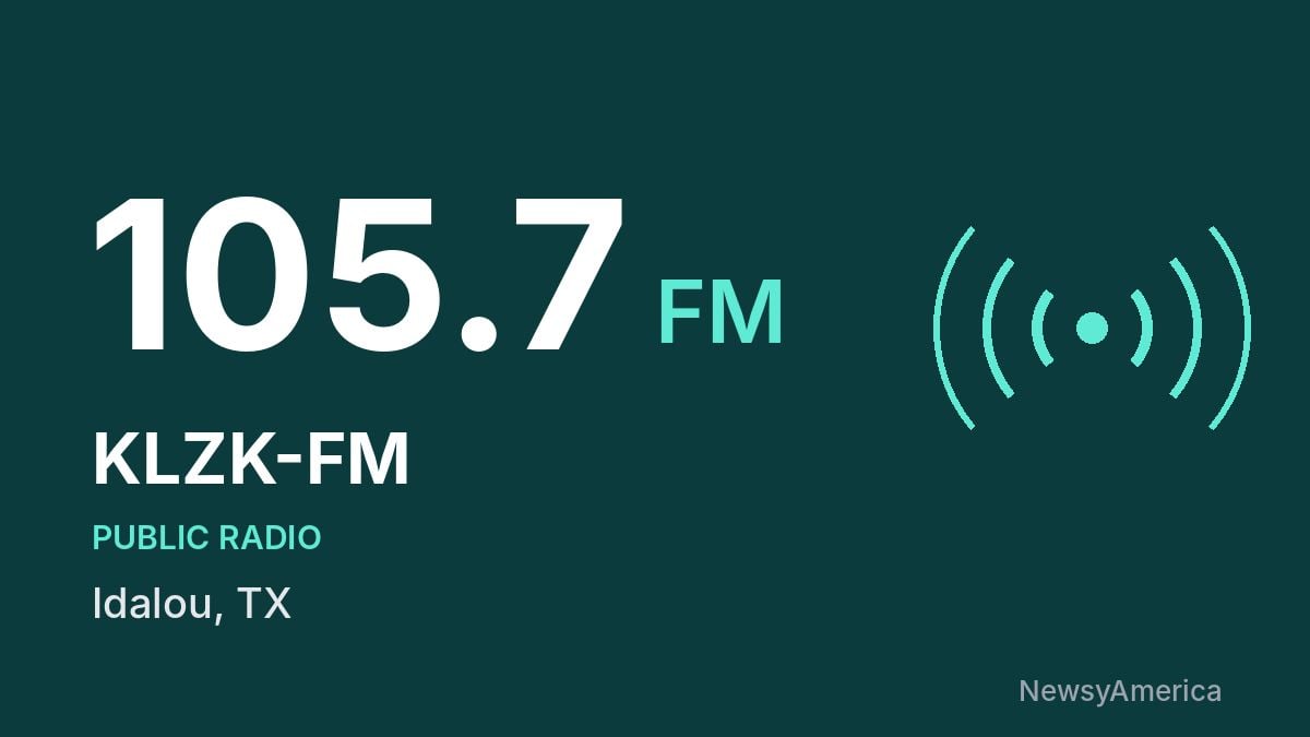 KLZK-FM 105.7 FM – Idalou