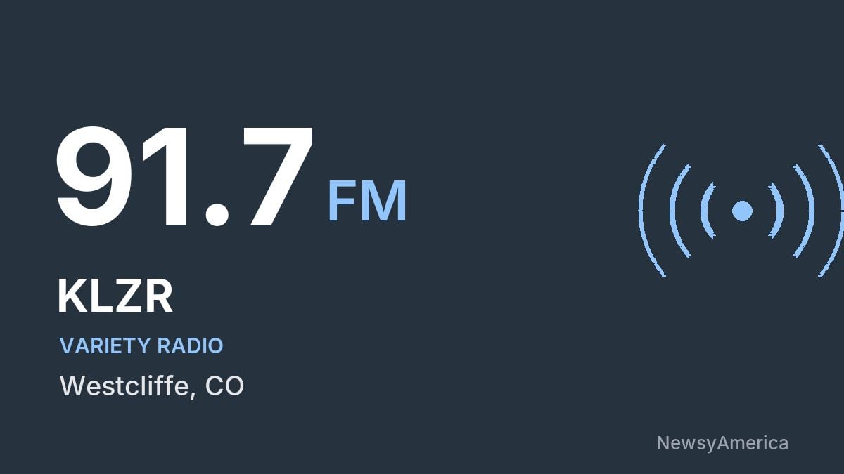 KLZR 91.7 FM – Westcliffe
