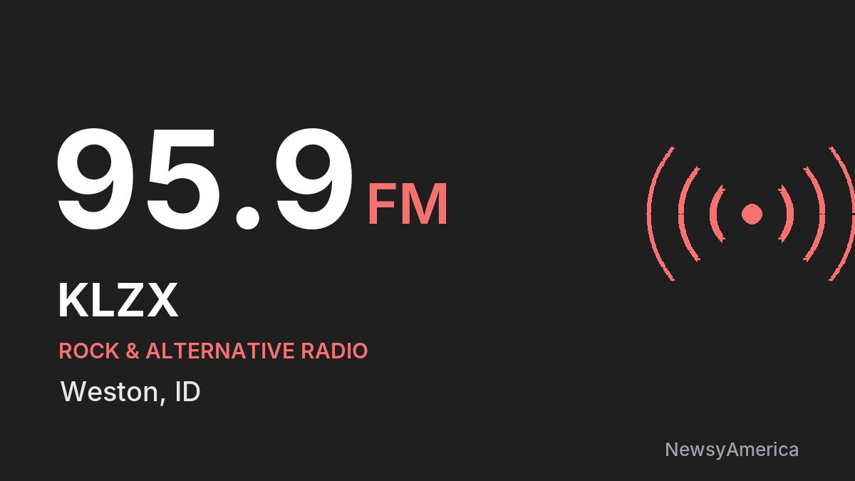 KLZX 95.9 FM – Weston
