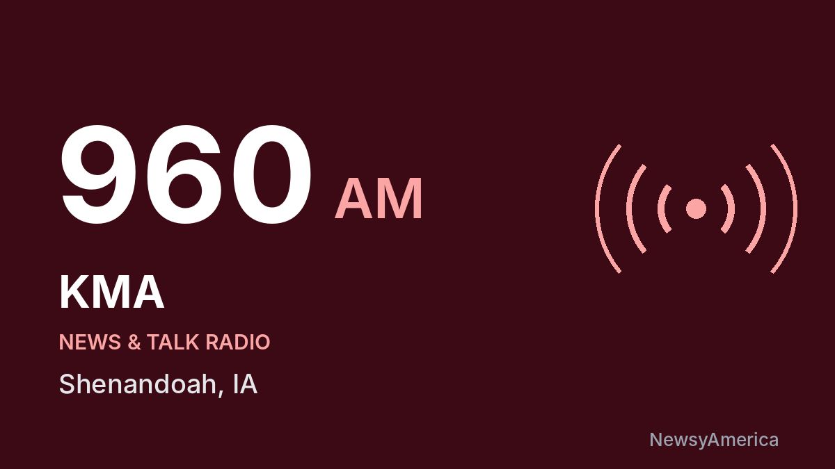 KMA 960 AM – Shenandoah