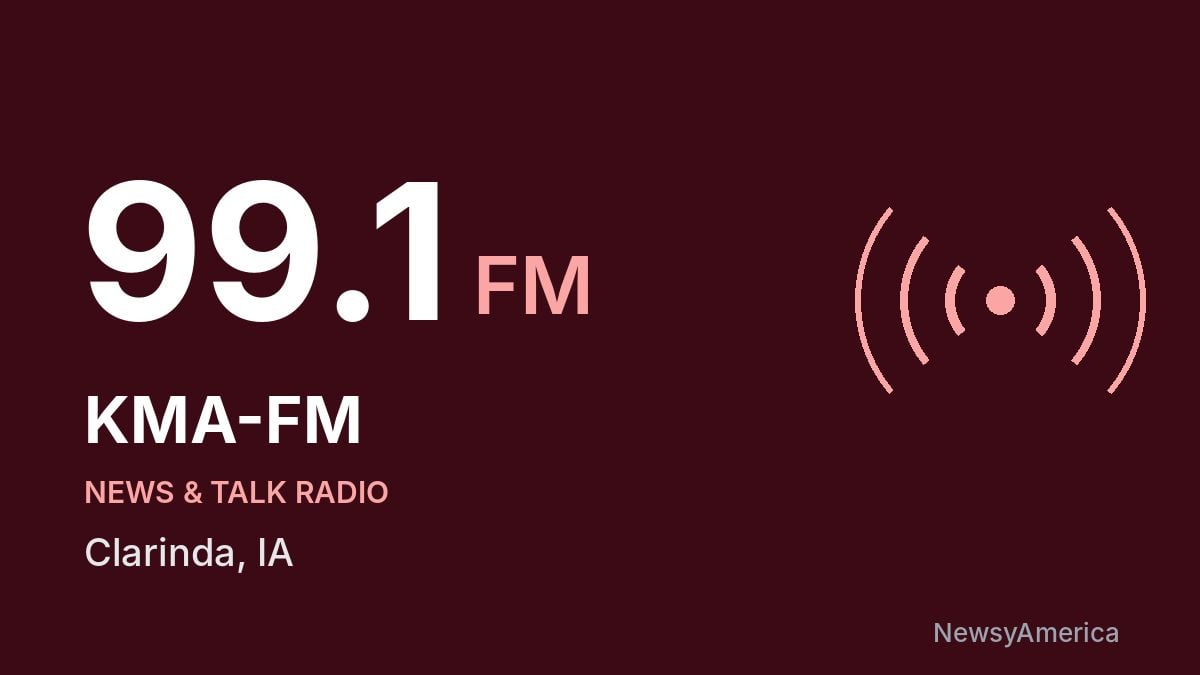 KMA-FM 99.1 FM – Clarinda