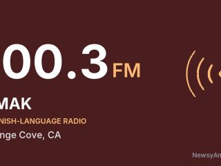 KMAK 100.3 FM, Orange Cove, CA