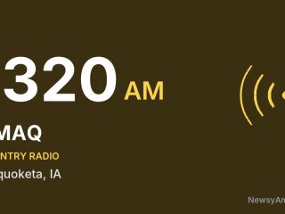 KMAQ 1320 AM, Maquoketa, IA
