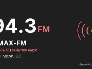 KMAX-FM 94.3 FM, Wellington, CO