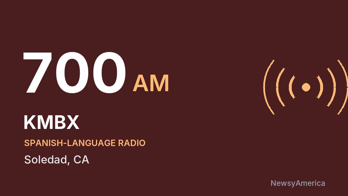 KMBX 700 AM – Soledad