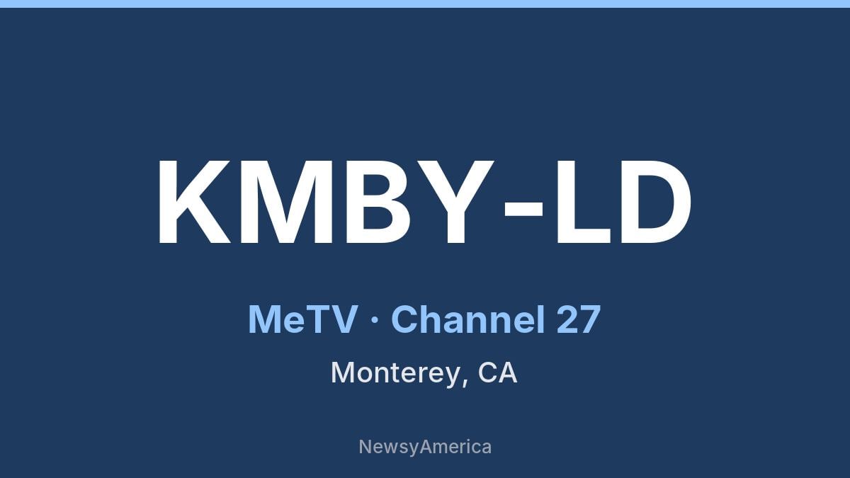 KMBY-LD – MeTV 27 Monterey