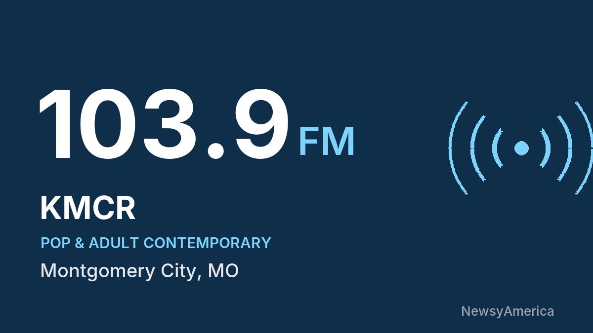KMCR 103.9 FM – Montgomery City