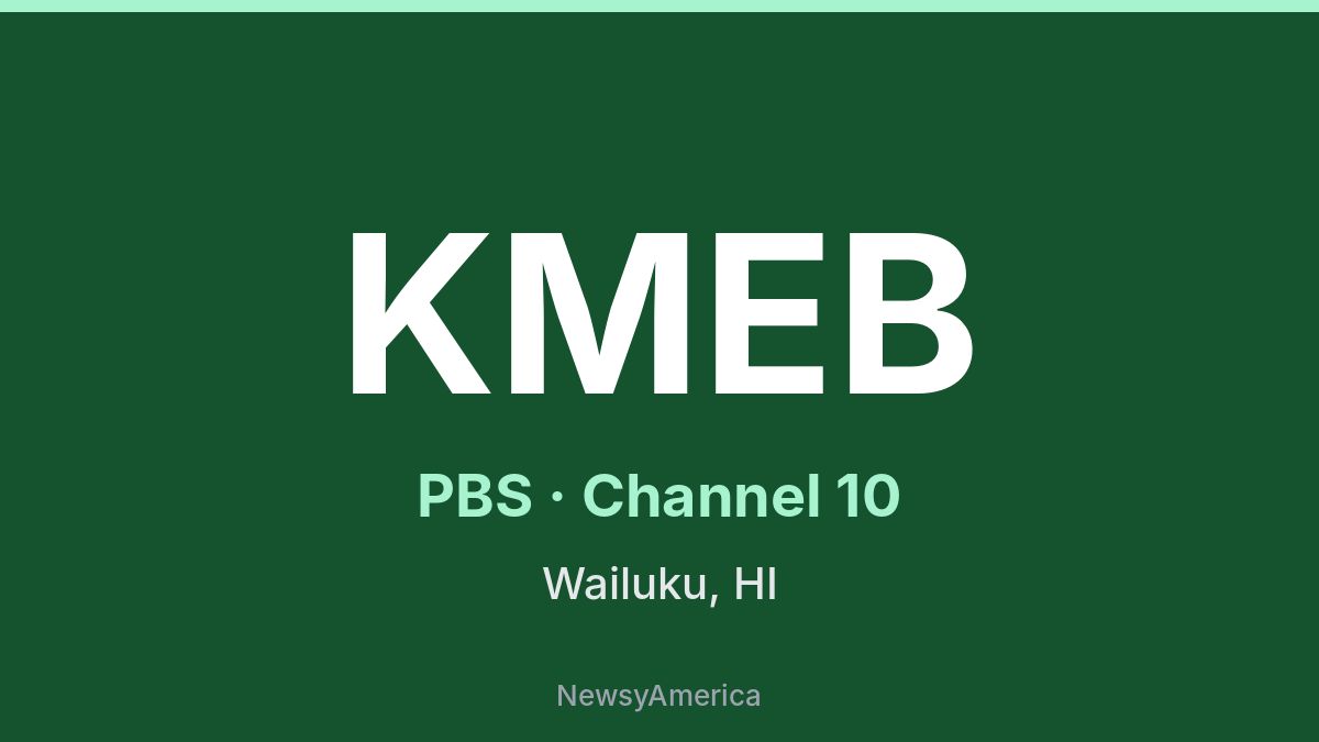 KMEB – PBS 10 Honolulu