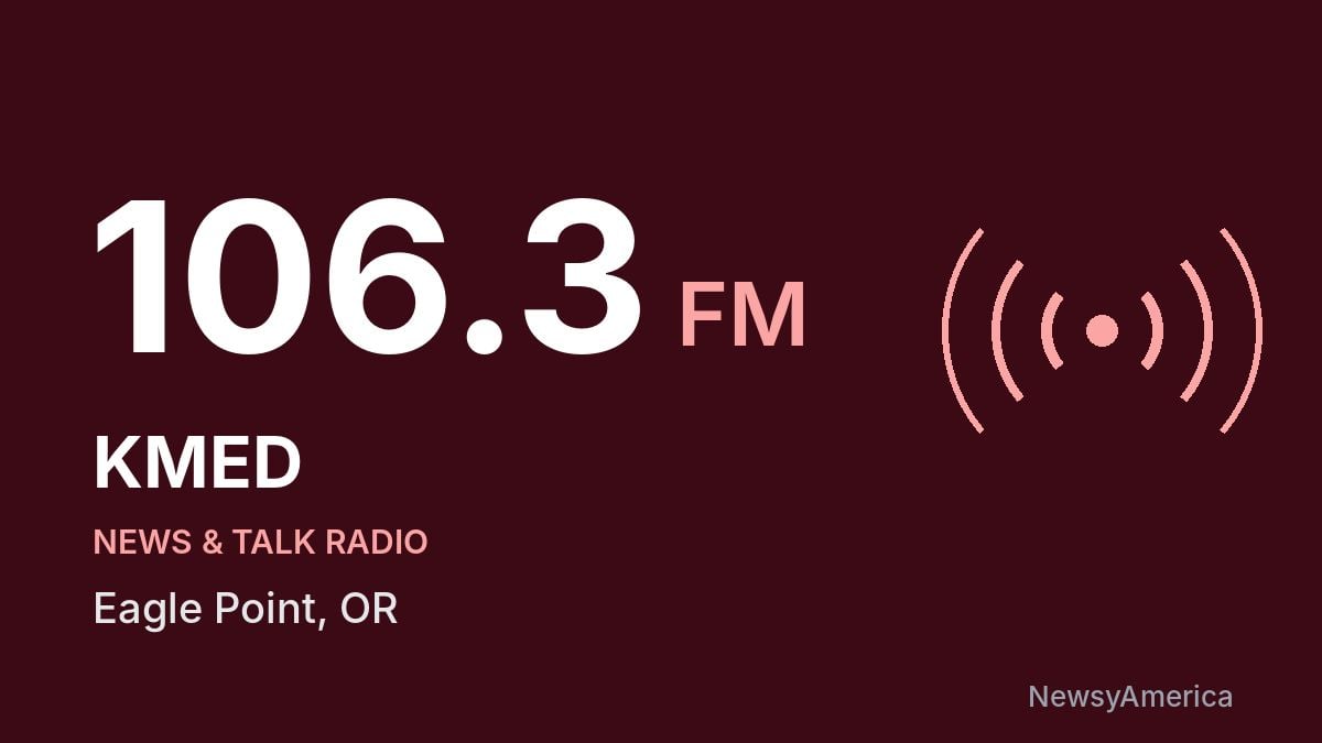 KMED 106.3 FM – Eagle Point