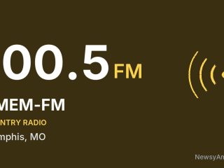 KMEM-FM 100.5 FM, Memphis, MO