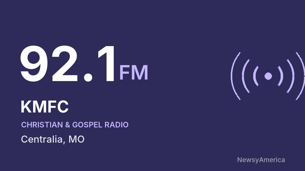 KMFC 92.1 FM – Centralia