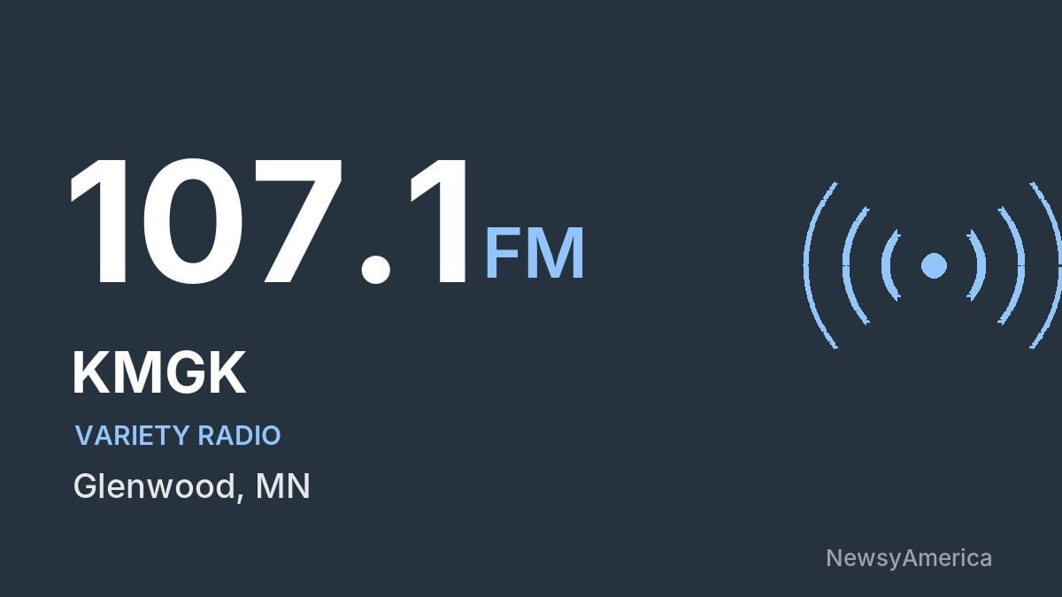 KMGK 107.1 FM – Glenwood