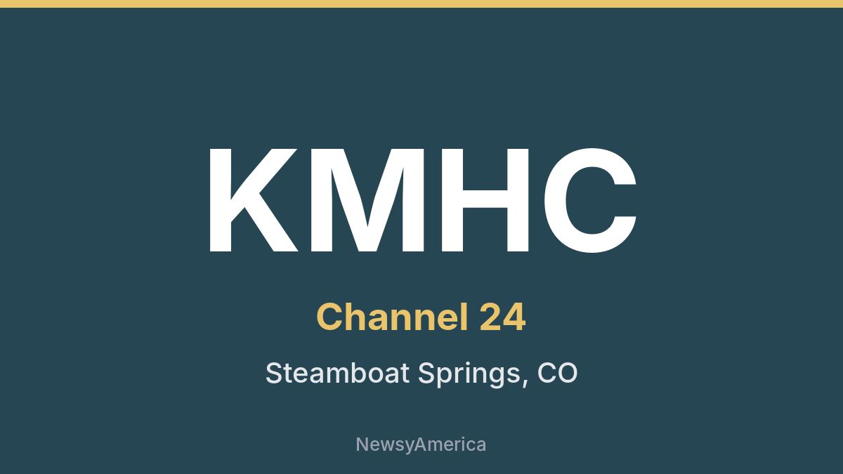 KMHC – Channel 24 Steamboat Springs