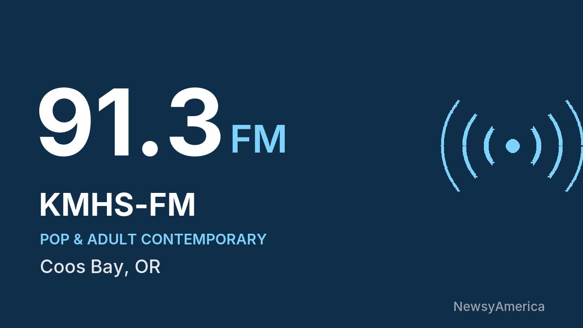 KMHS-FM 91.3 FM – Coos Bay