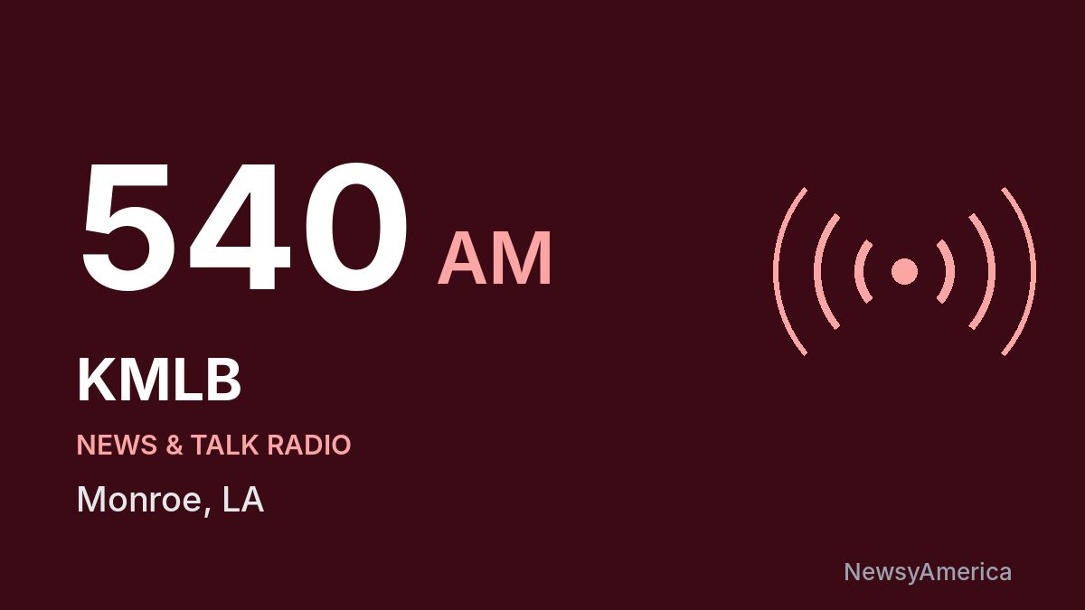 KMLB 540 AM – Monroe