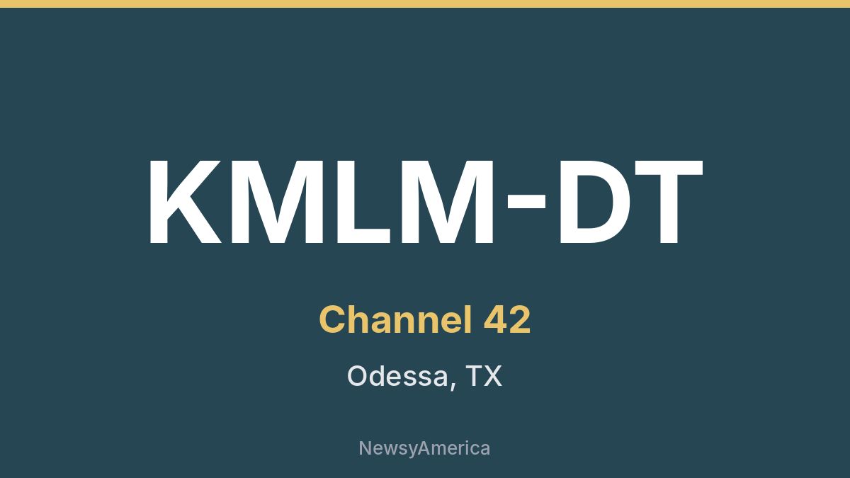 KMLM-DT – Channel 42 Odessa