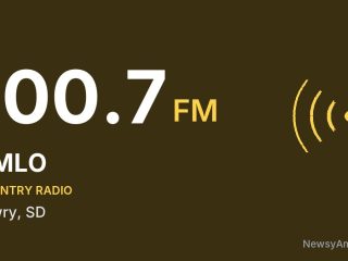 KMLO 100.7 FM, Lowry, SD