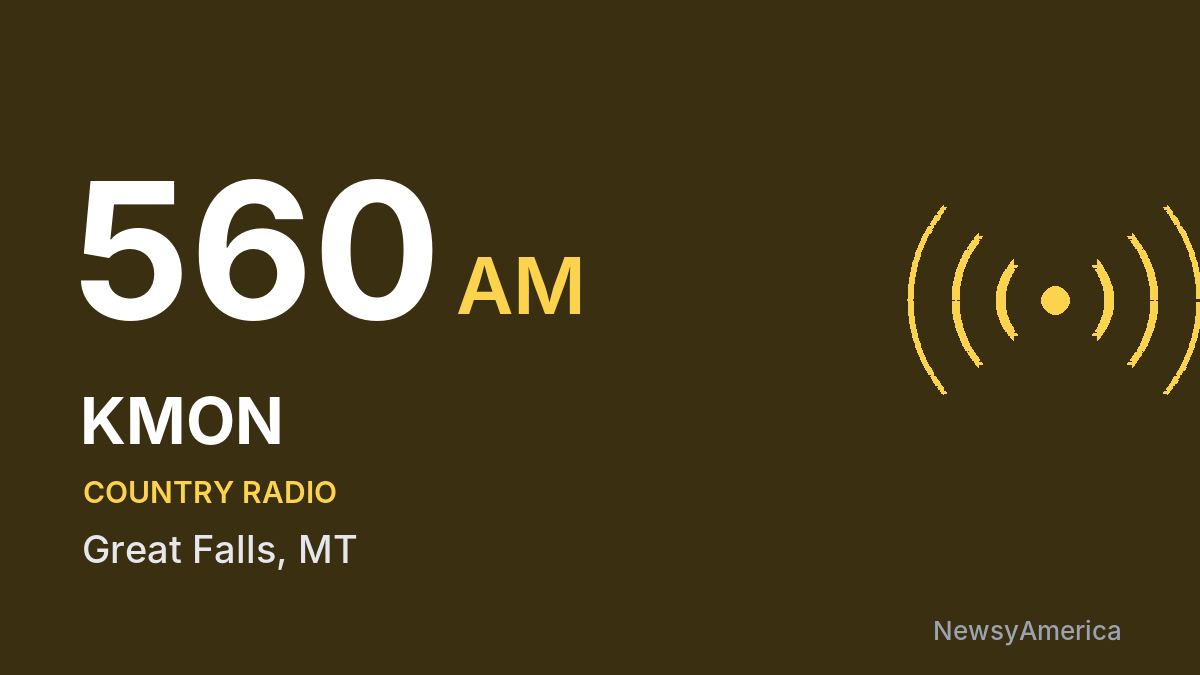 KMON 560 AM – Great Falls