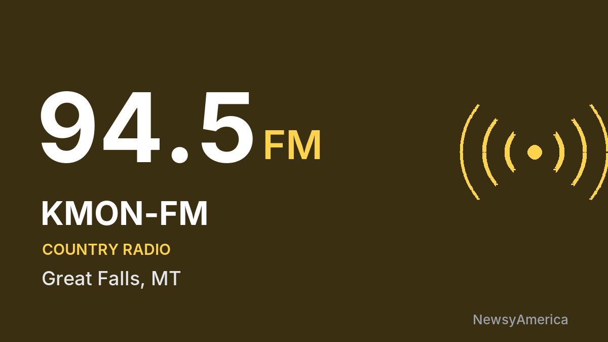 KMON-FM 94.5 FM – Great Falls