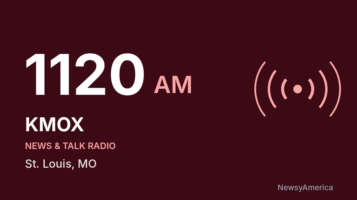 KMOX 1120 AM – St. Louis