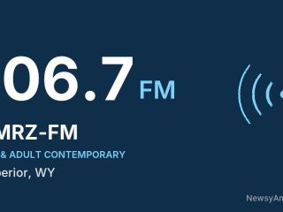 KMRZ-FM 106.7 FM, Superior, WY