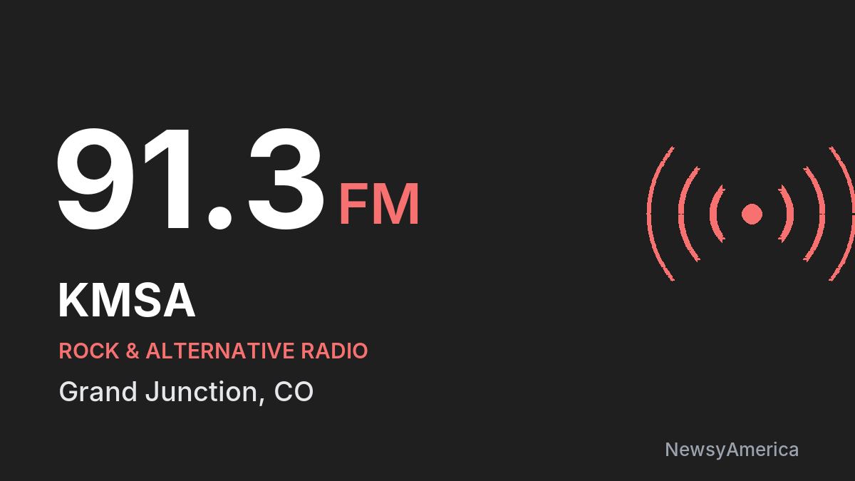 KMSA 91.3 FM – Grand Junction