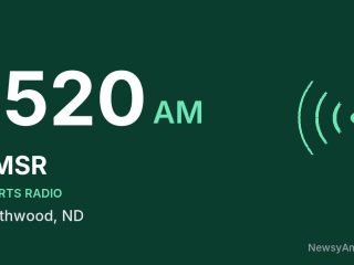 KMSR 1520 AM, Northwood, ND