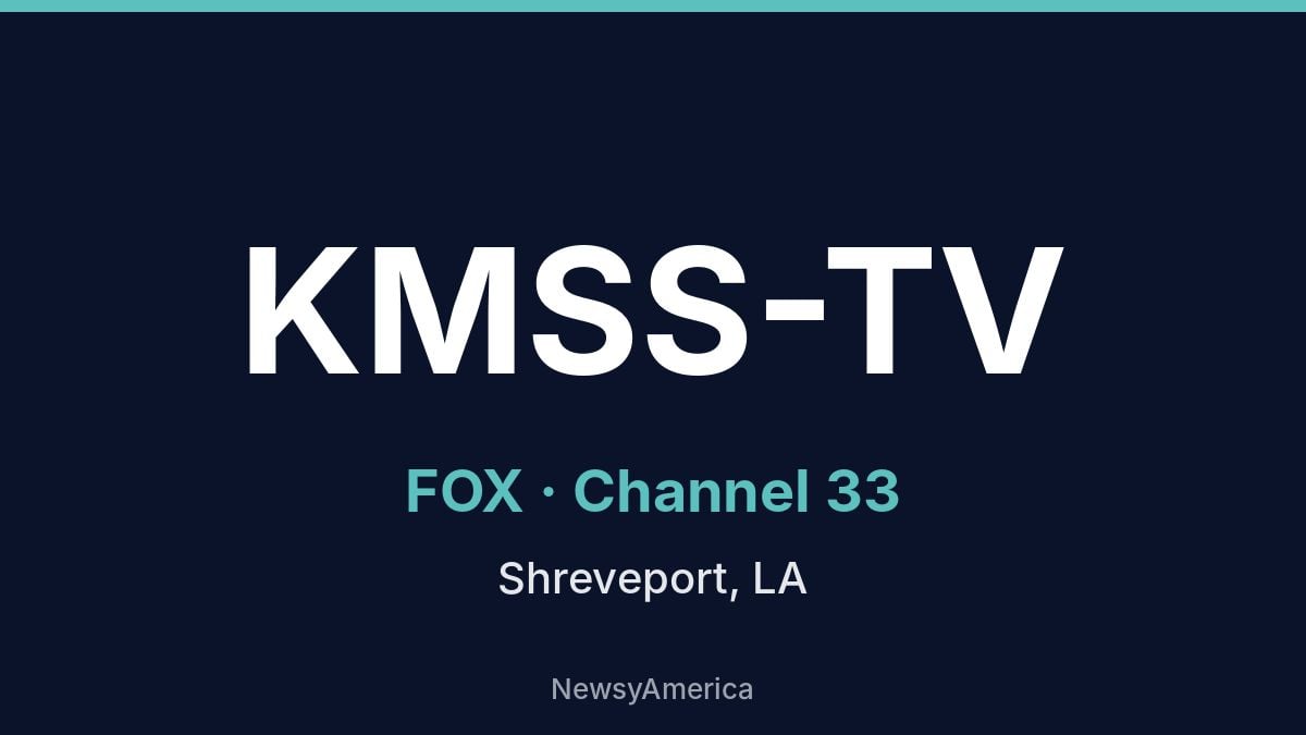 KMSS-TV – FOX 33 Shreveport