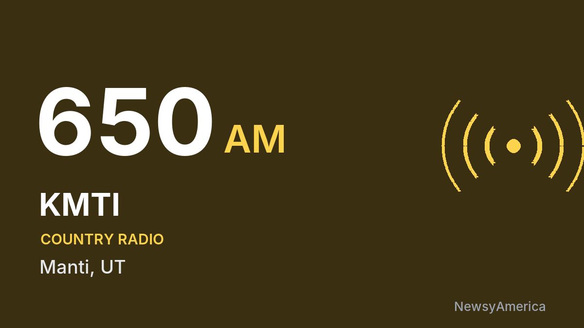 KMTI 650 AM – Manti