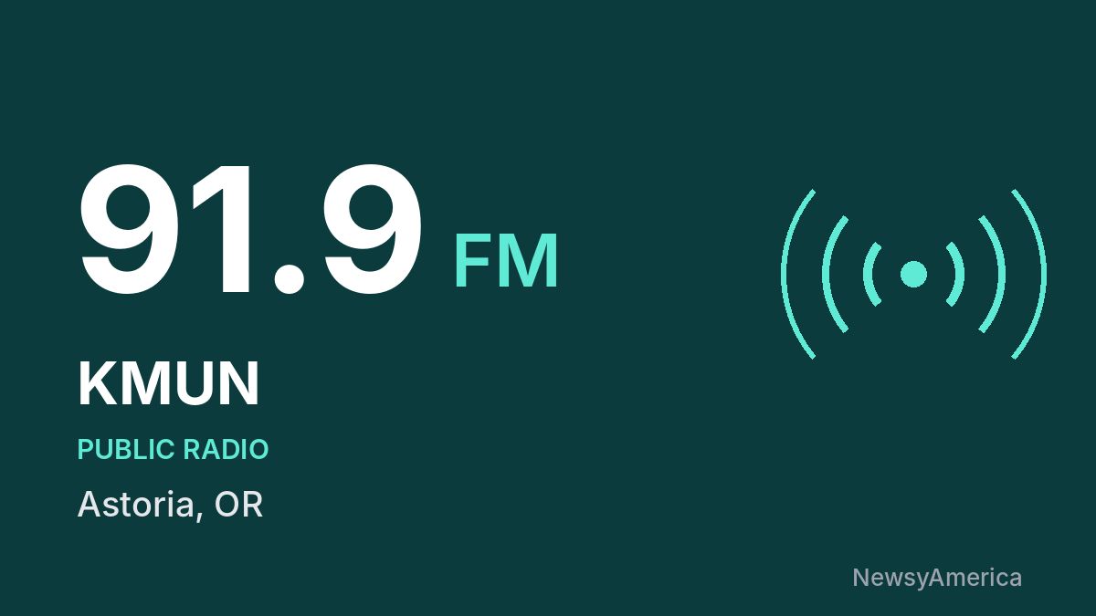 KMUN 91.9 FM – Astoria