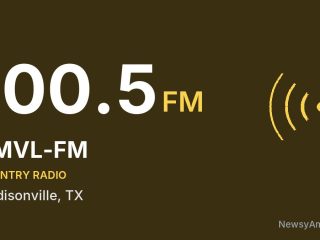 KMVL-FM 100.5 FM, Madisonville, TX